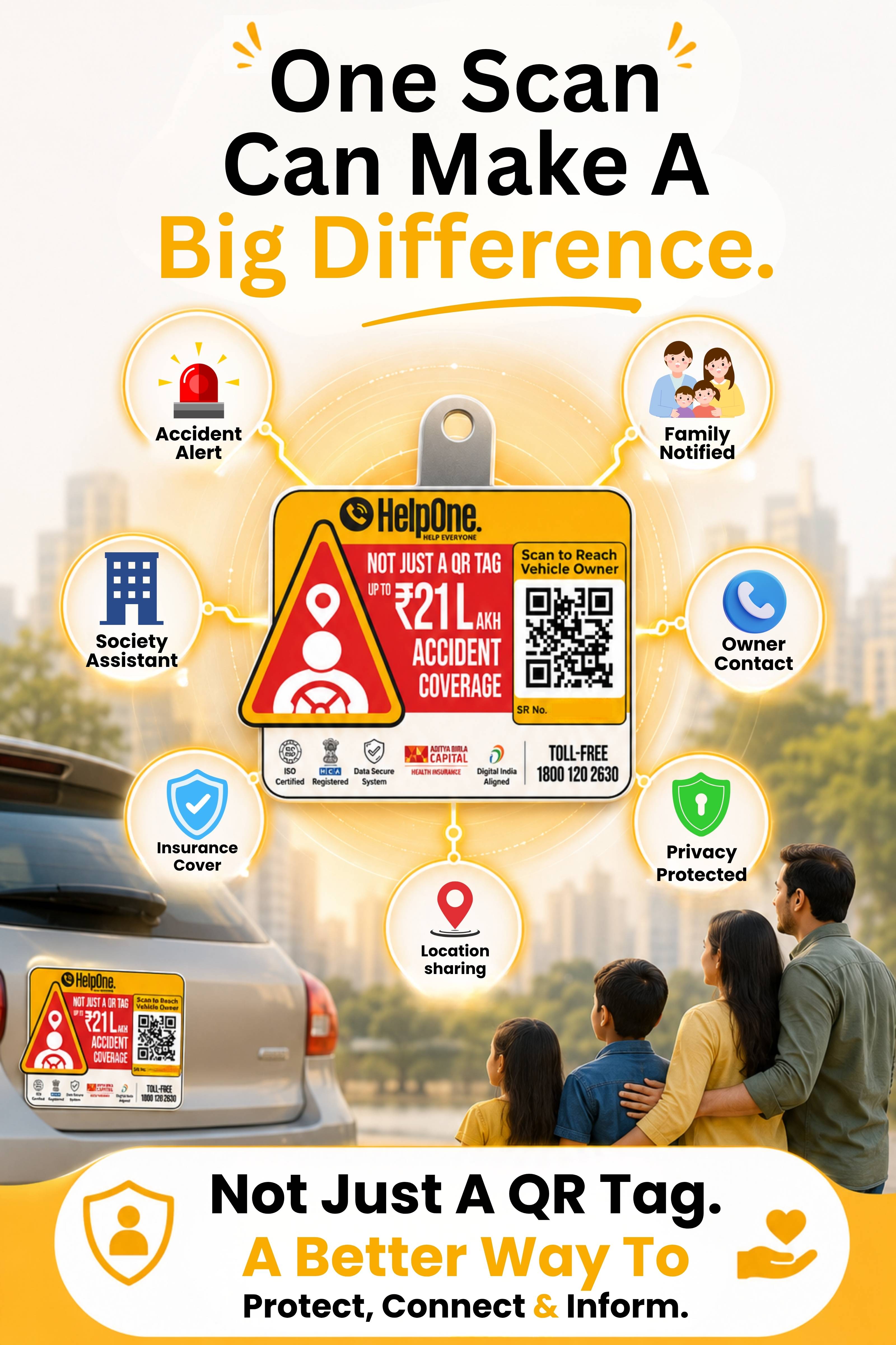 HelpOne - Vehicle Safety & Family Protection