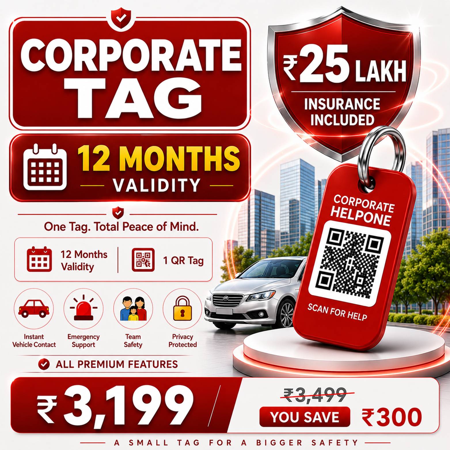 Corporate Tag 12 Months