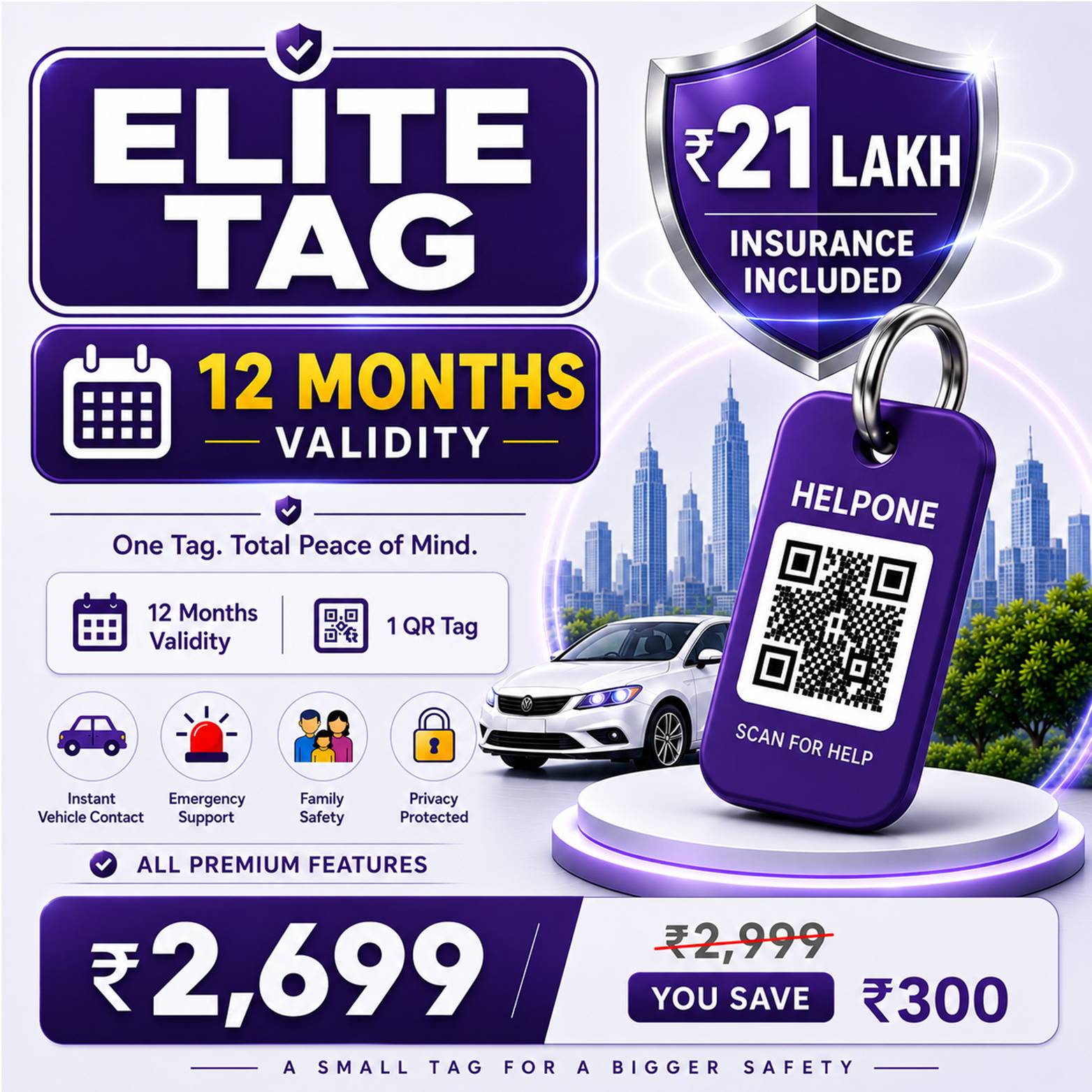 Elite Tag 12 Months