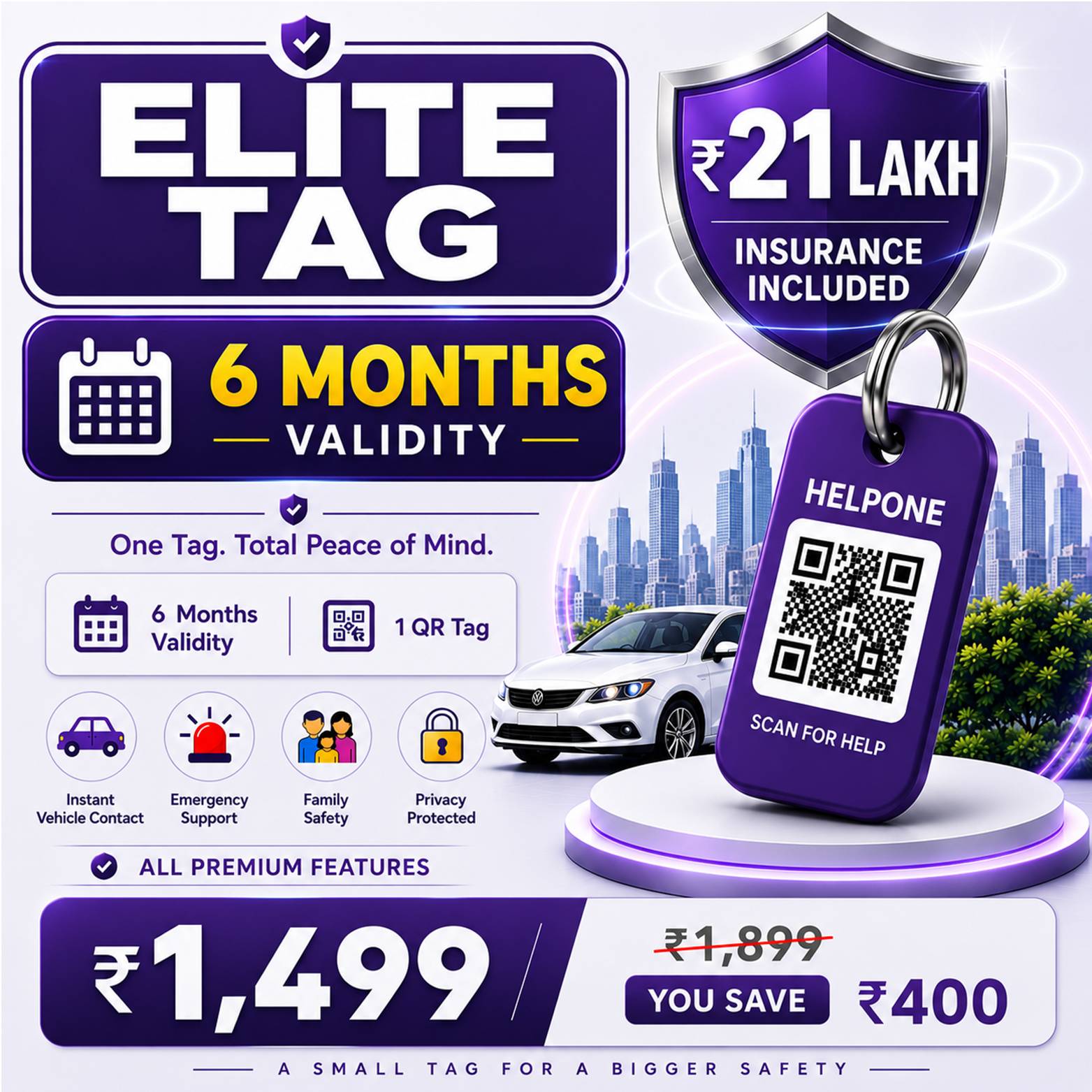 Elite Tag 6 Months